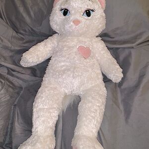 Build A Bear Marie Walt Disney Aristocats Retired Plush White Cat
